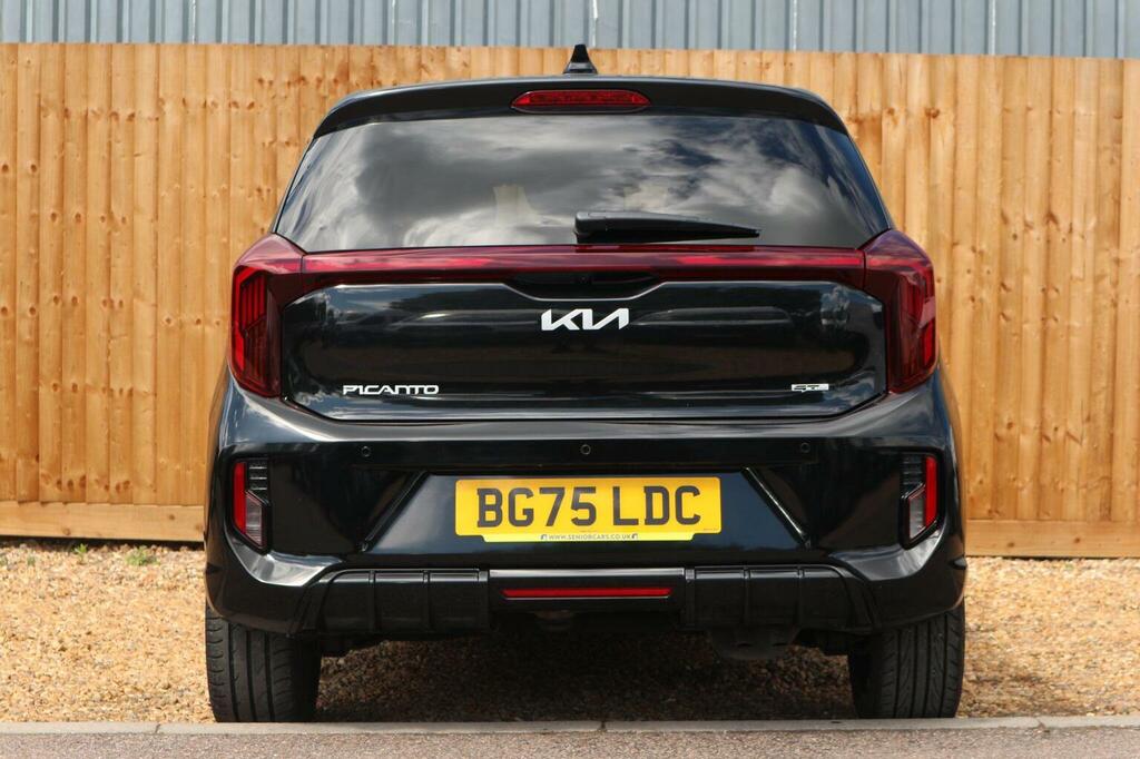 Kia Picanto Hatchback 1.0 Gt-line Amt Euro 6 Ss 20257 BG75LDC Black #5