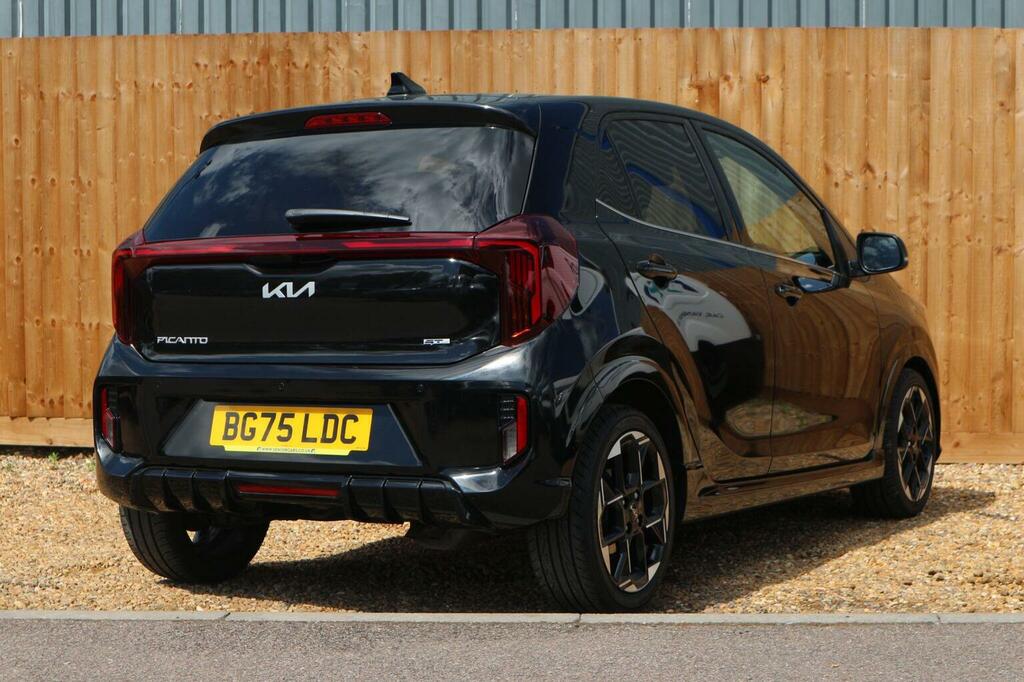 Kia Picanto Hatchback 1.0 Gt-line Amt Euro 6 Ss 20257 BG75LDC Black #4