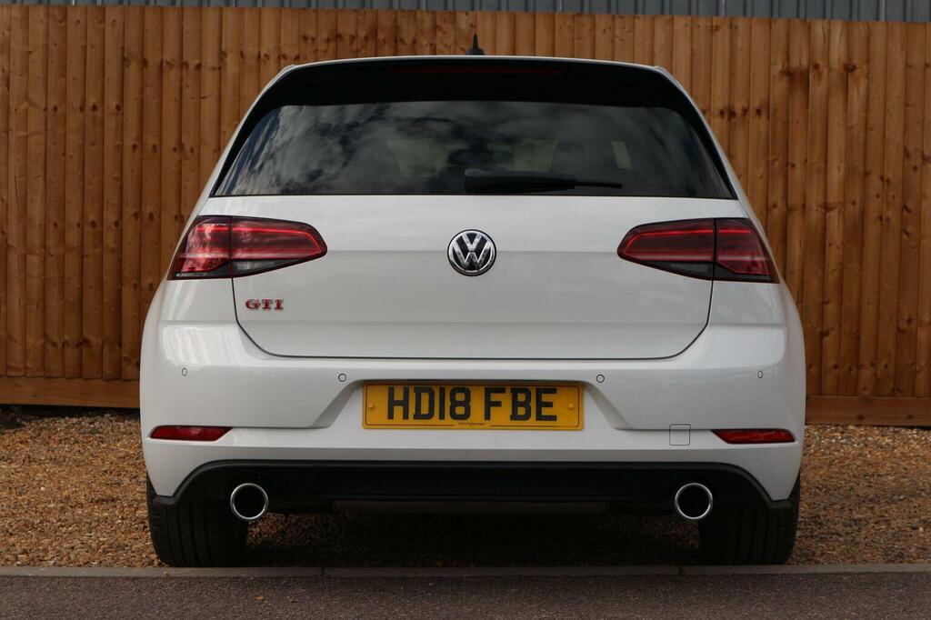 Volkswagen Golf Hatchback 2.0 Tsi Gti Performance Dsg Euro 6 Ss HD18FBE White #4