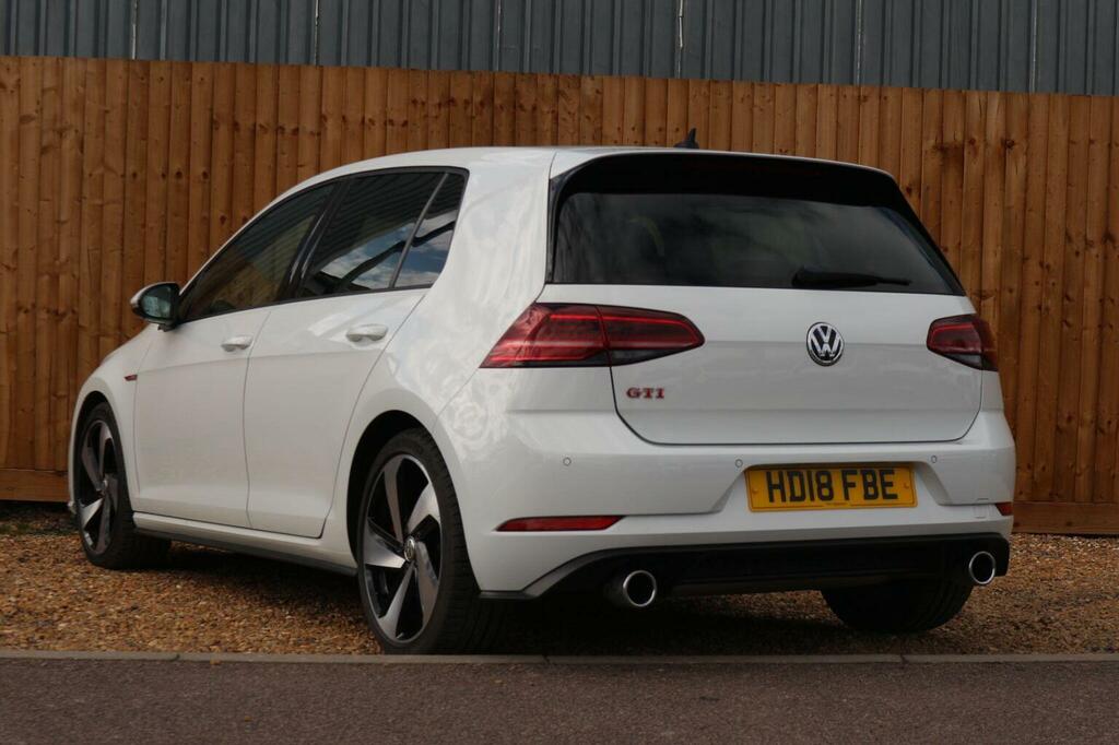 Volkswagen Golf Hatchback 2.0 Tsi Gti Performance Dsg Euro 6 Ss HD18FBE White #5