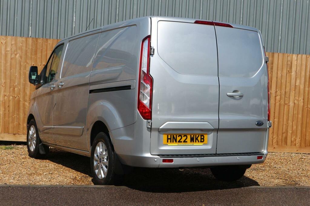 Ford Transit Custom Panel Van 2.0 300 Ecoblue Limited L1 H1 Euro 6 S HN22WKB Silver #6