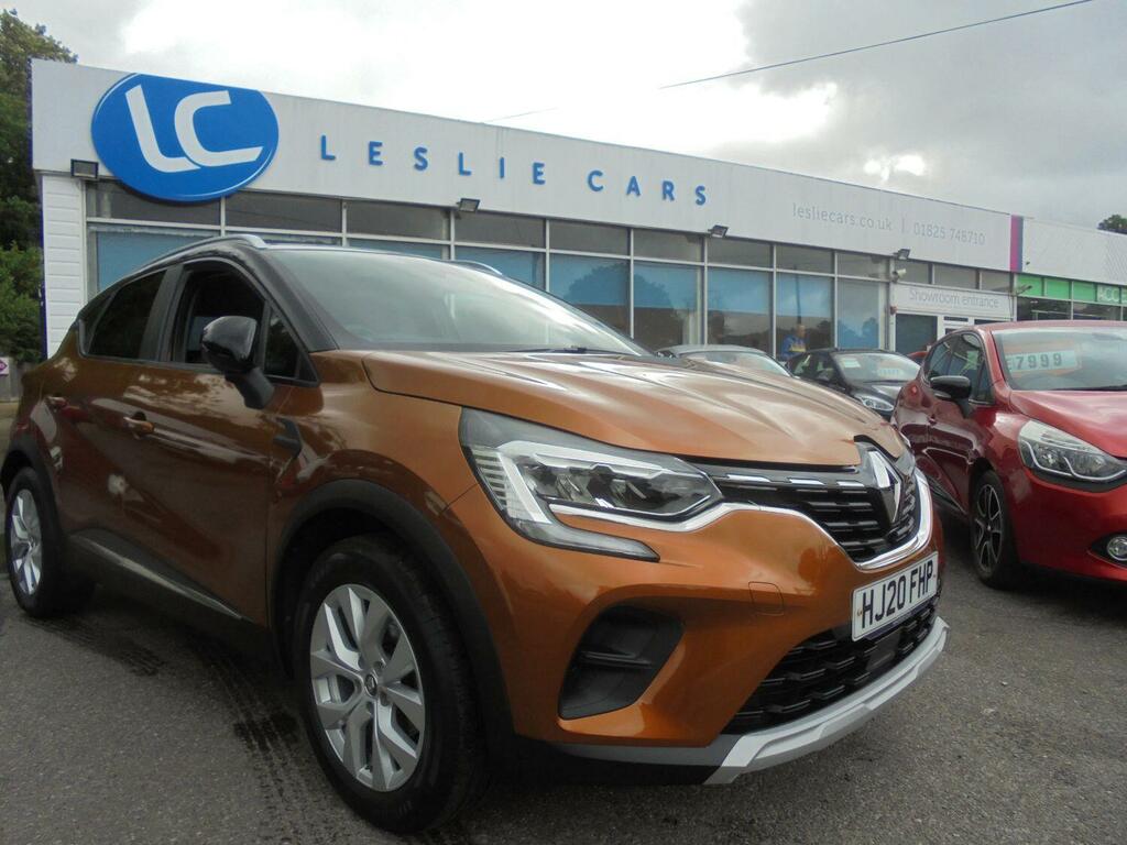 Renault Captur 1.0 Iconic Tce 100 Sat Nav Orange