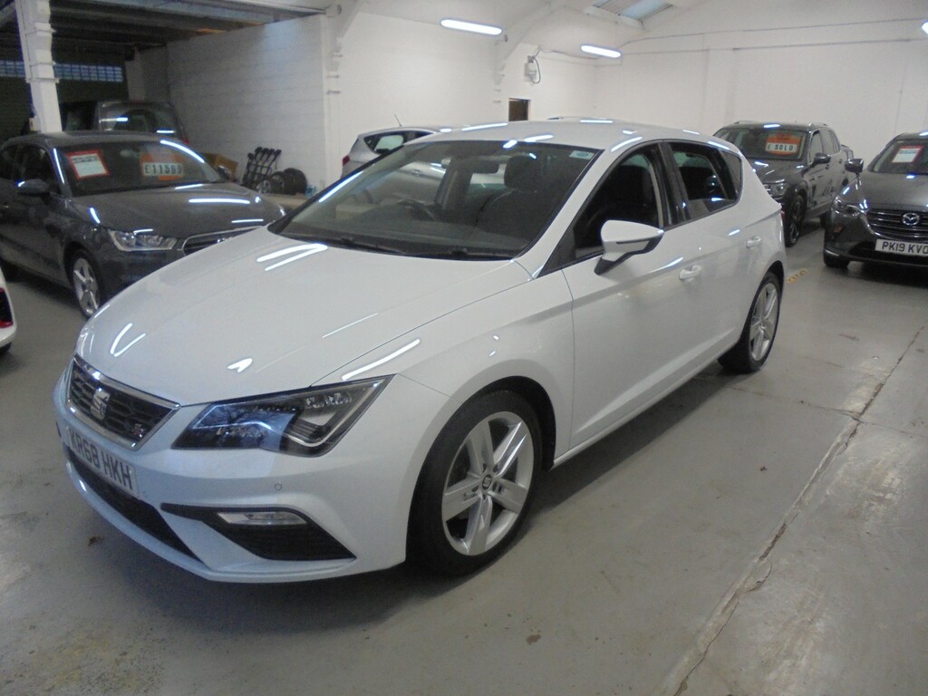 Seat Leon 1.5 Tsi Evo Fr Sat Nav White #4