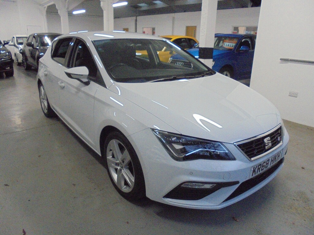 Seat Leon 1.5 Tsi Evo Fr Sat Nav White #2