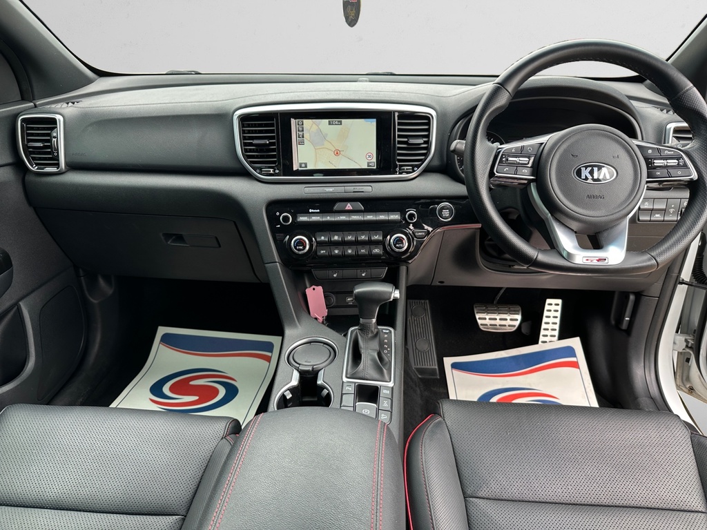 Kia Sportage 1.6T Gdi Isg Gt-line Dct Awd EJ69NZE White #6