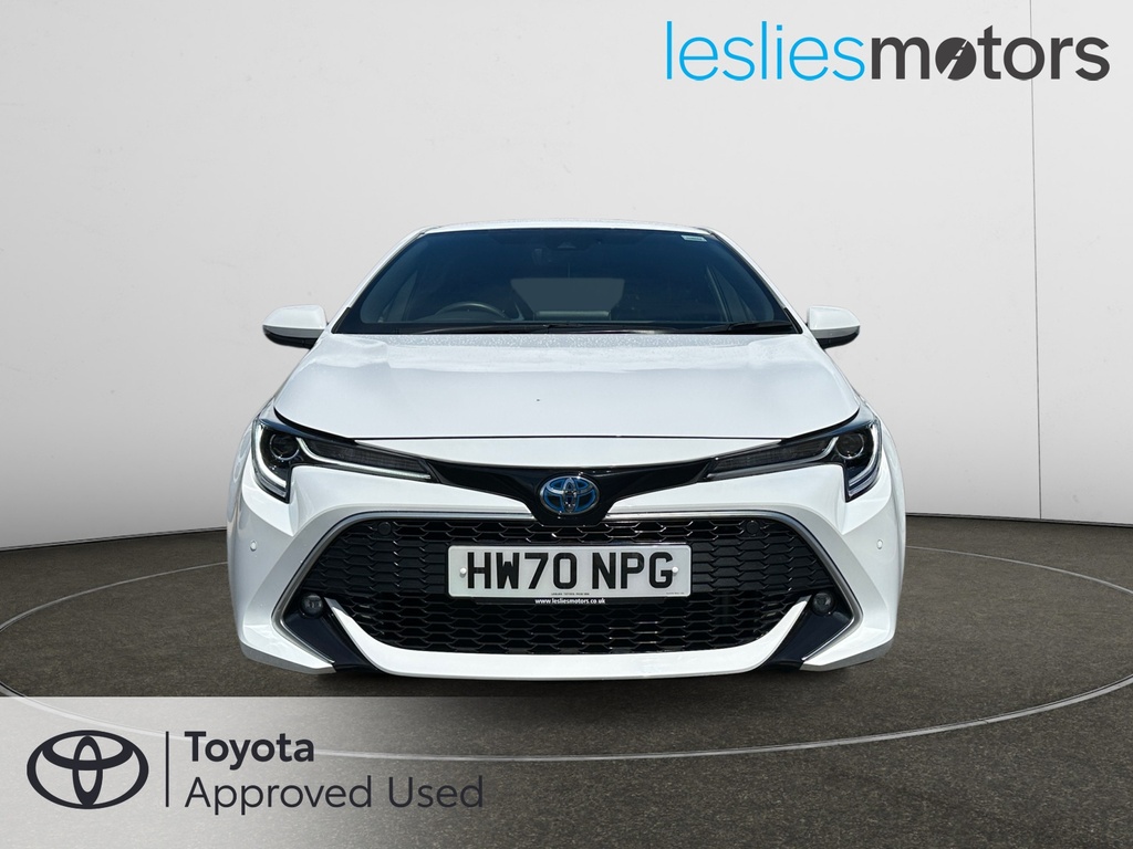 Toyota Corolla 1.8 Vvt-i Hybrid Excel Cvt HW70NPG White #2