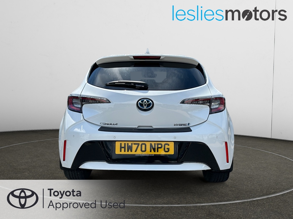Toyota Corolla 1.8 Vvt-i Hybrid Excel Cvt HW70NPG White #3
