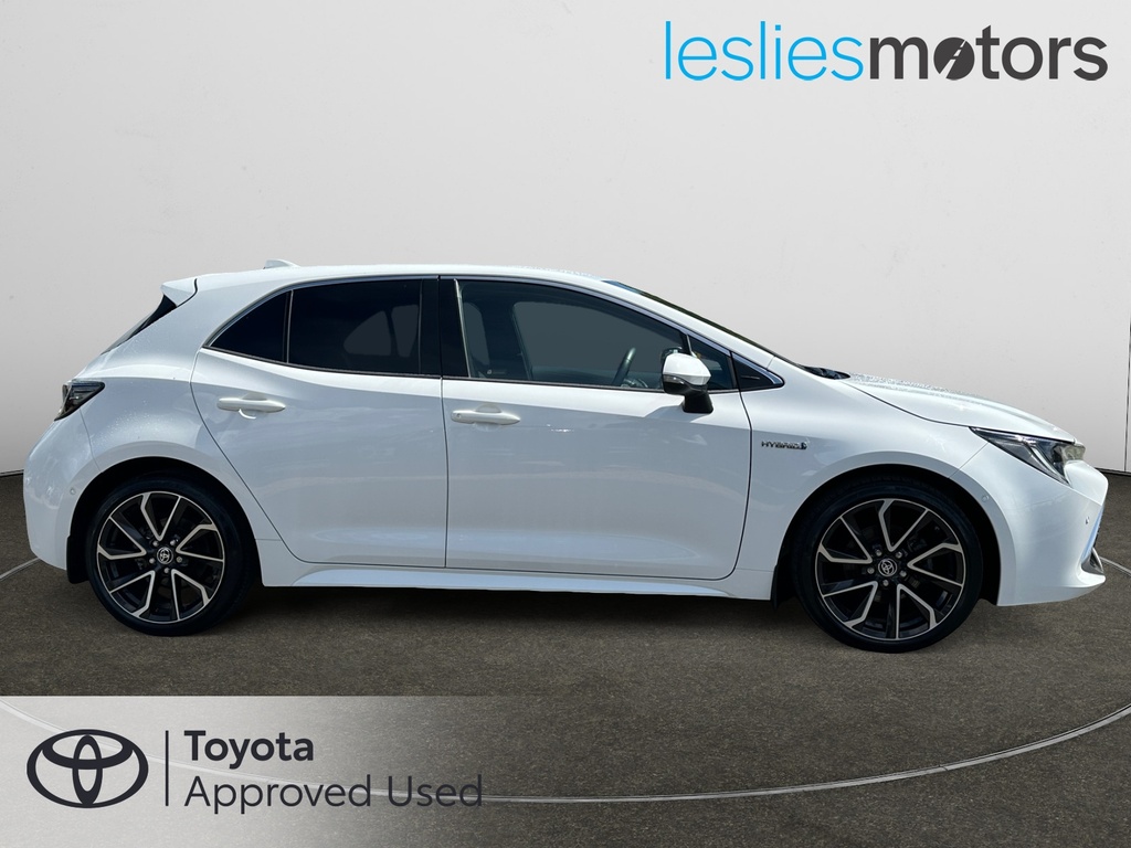 Toyota Corolla 1.8 Vvt-i Hybrid Excel Cvt HW70NPG White #4