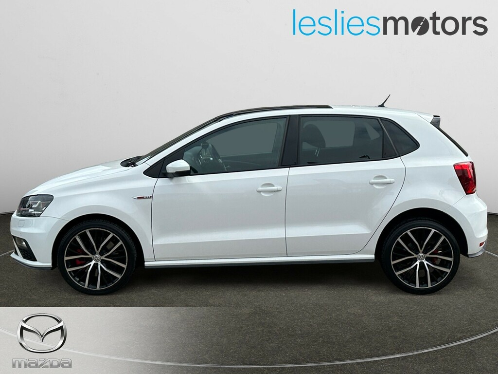 Volkswagen Polo 1.8 Tsi Gti White #2