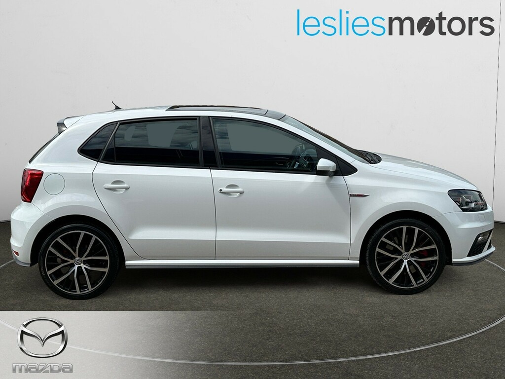 Volkswagen Polo 1.8 Tsi Gti White #3