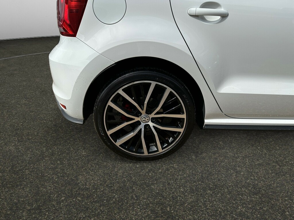 Volkswagen Polo 1.8 Tsi Gti White #5