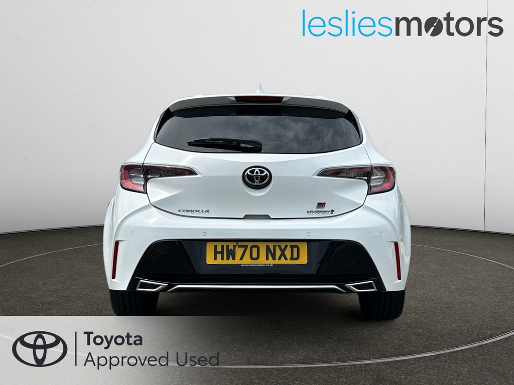 Toyota Corolla 1.8 Vvt-i Hybrid Gr Sport Cvt HW70NXD White #3
