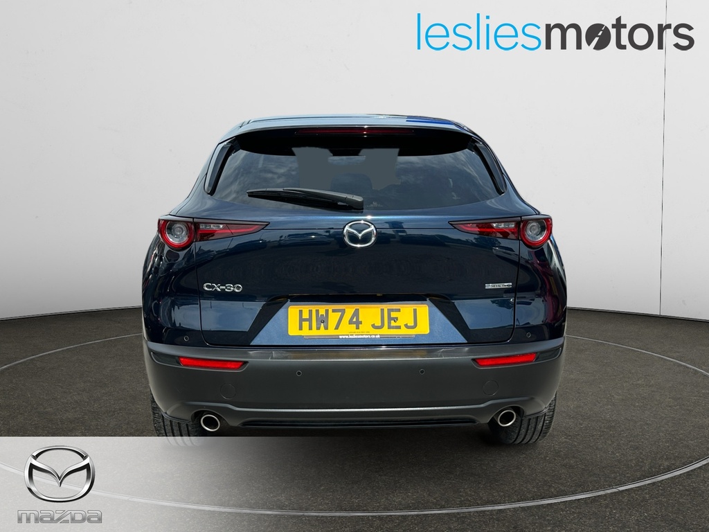 Mazda CX-30 2.5 E-skyactiv G Mhev 140 Exclusive-line Blue #3