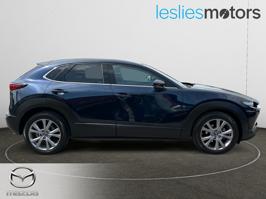 Mazda CX-30 2.5 E-skyactiv G Mhev 140 Exclusive-line Blue #4