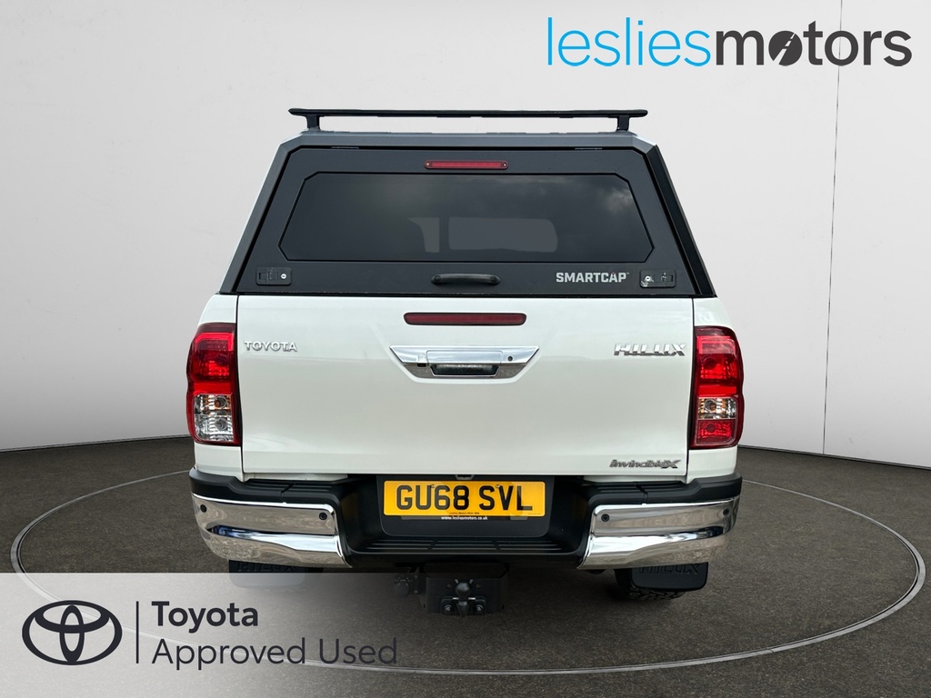 Toyota HILUX Invincible X Ltd Ed Dcab Pup 2.4 D-4d 3.5T White #3