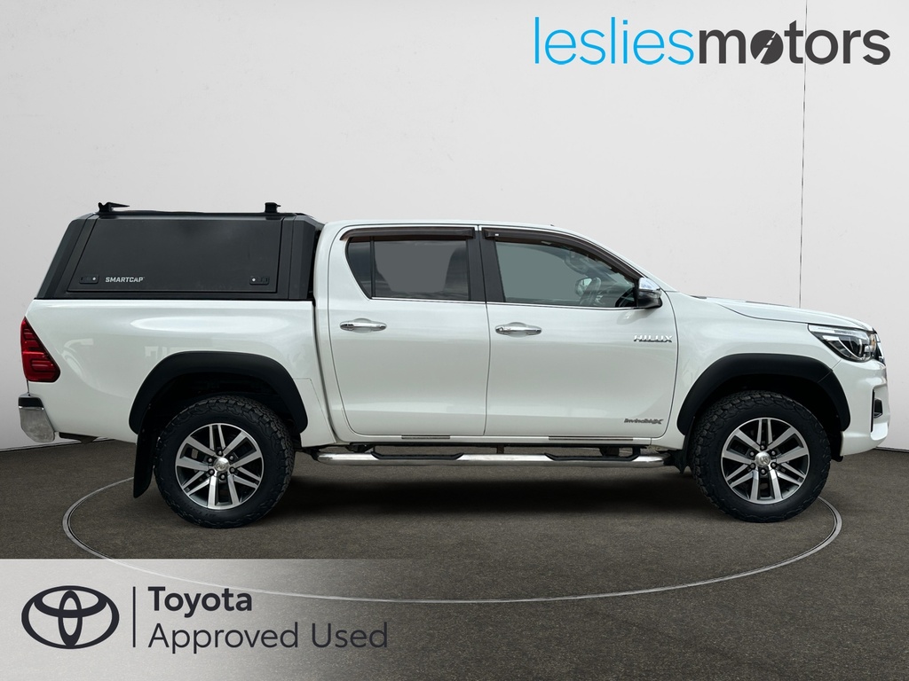 Toyota HILUX Invincible X Ltd Ed Dcab Pup 2.4 D-4d 3.5T White #4