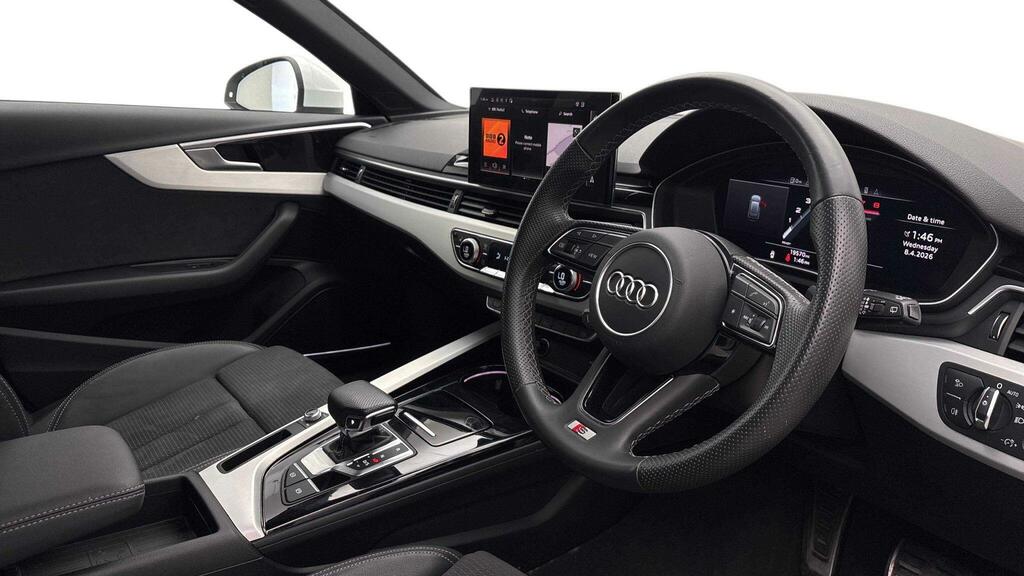 Audi A4 Avant 2.0 Tfsi 40 S Line S Tronic Euro 6 Ss AK73STX White #6