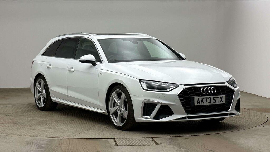 Audi A4 Avant 2.0 Tfsi 40 S Line S Tronic Euro 6 Ss White