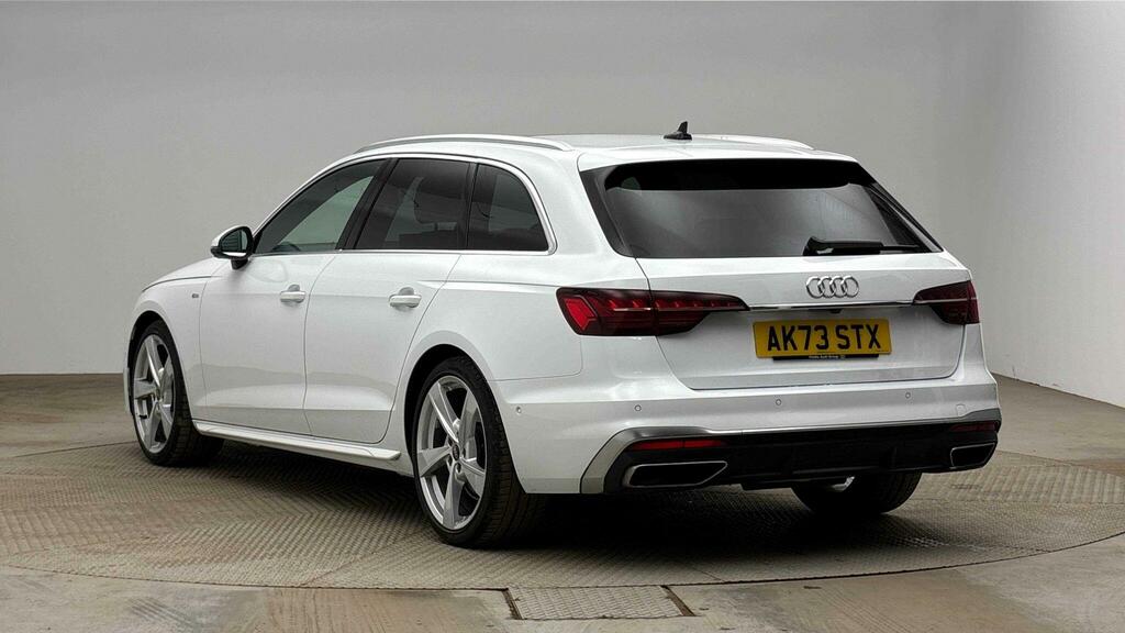 Audi A4 Avant 2.0 Tfsi 40 S Line S Tronic Euro 6 Ss AK73STX White #3