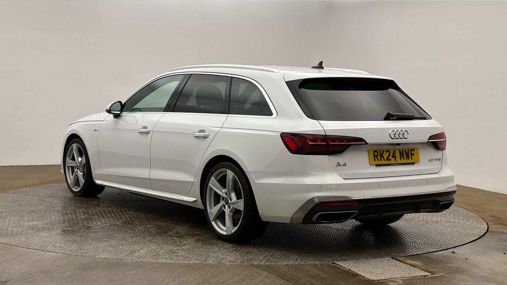 Audi A4 Avant 2.0 Tfsi 40 S Line S Tronic Euro 6 Ss RK24MWF White #3
