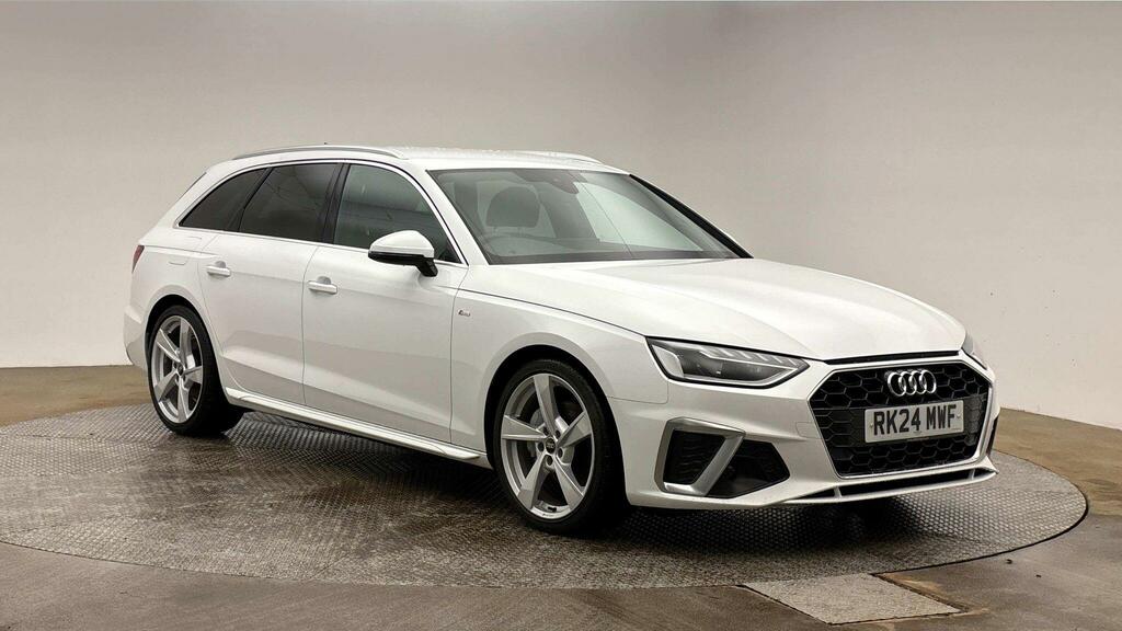 Audi A4 Avant 2.0 Tfsi 40 S Line S Tronic Euro 6 Ss White