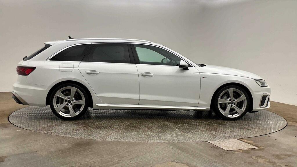 Audi A4 Avant 2.0 Tfsi 40 S Line S Tronic Euro 6 Ss RK24MWF White #4