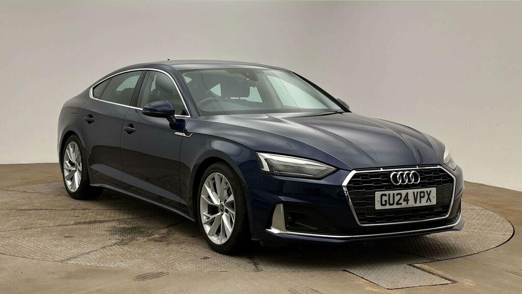 Audi A5 2.0 Tfsi 35 Sport Sportback S Tronic Euro 6 Ss Blue