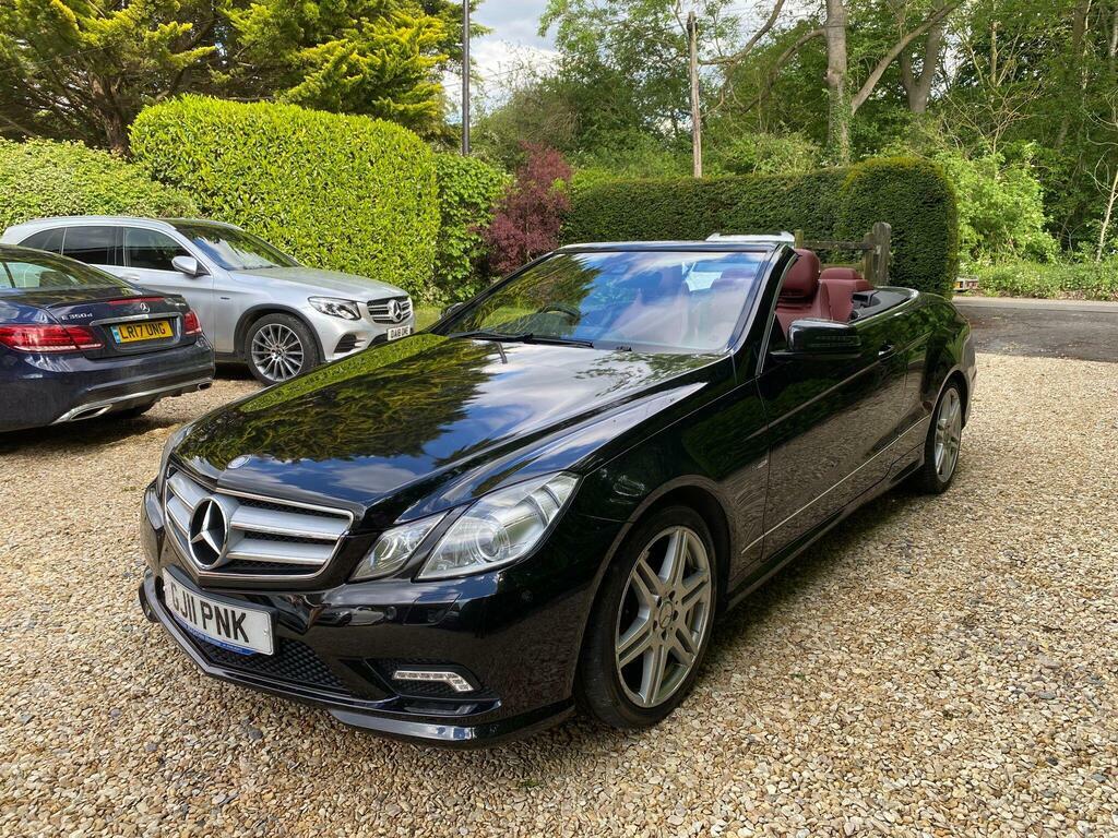 Mercedes-Benz E Class 2.1 E250 Cdi Blueefficiency Sport Cabriolet Tiptro GJ11PNK Black #5