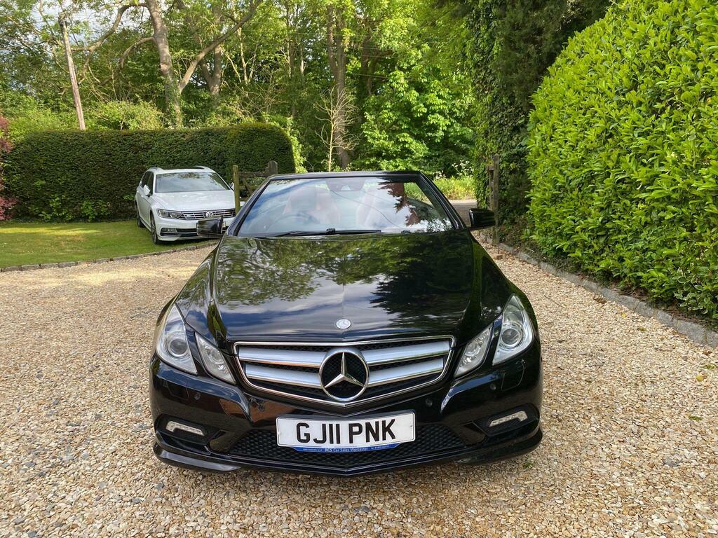 Mercedes-Benz E Class 2.1 E250 Cdi Blueefficiency Sport Cabriolet Tiptro GJ11PNK Black #6