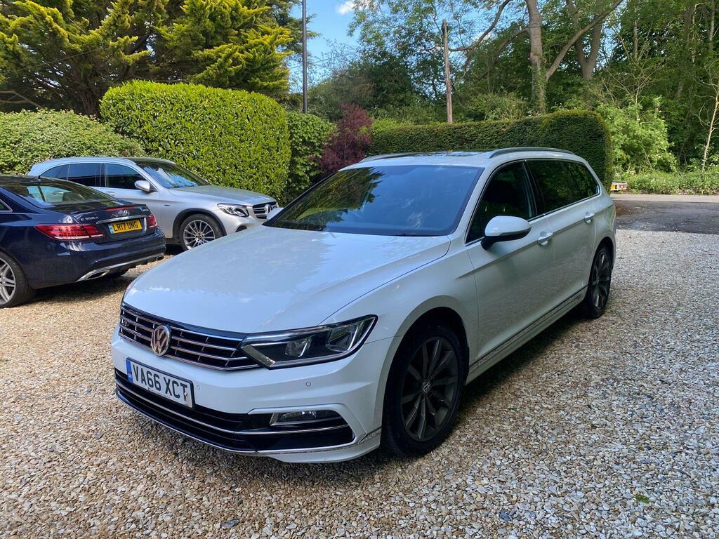 Volkswagen Passat 2.0 Tdi Bluemotion Tech R-line Euro 6 S S VA66XCT White #5