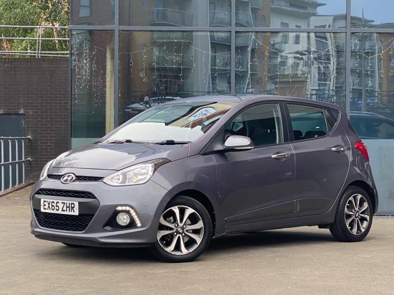 Hyundai I10 1.2 Premium Se - 2015 65 EX65ZHR Grey #4