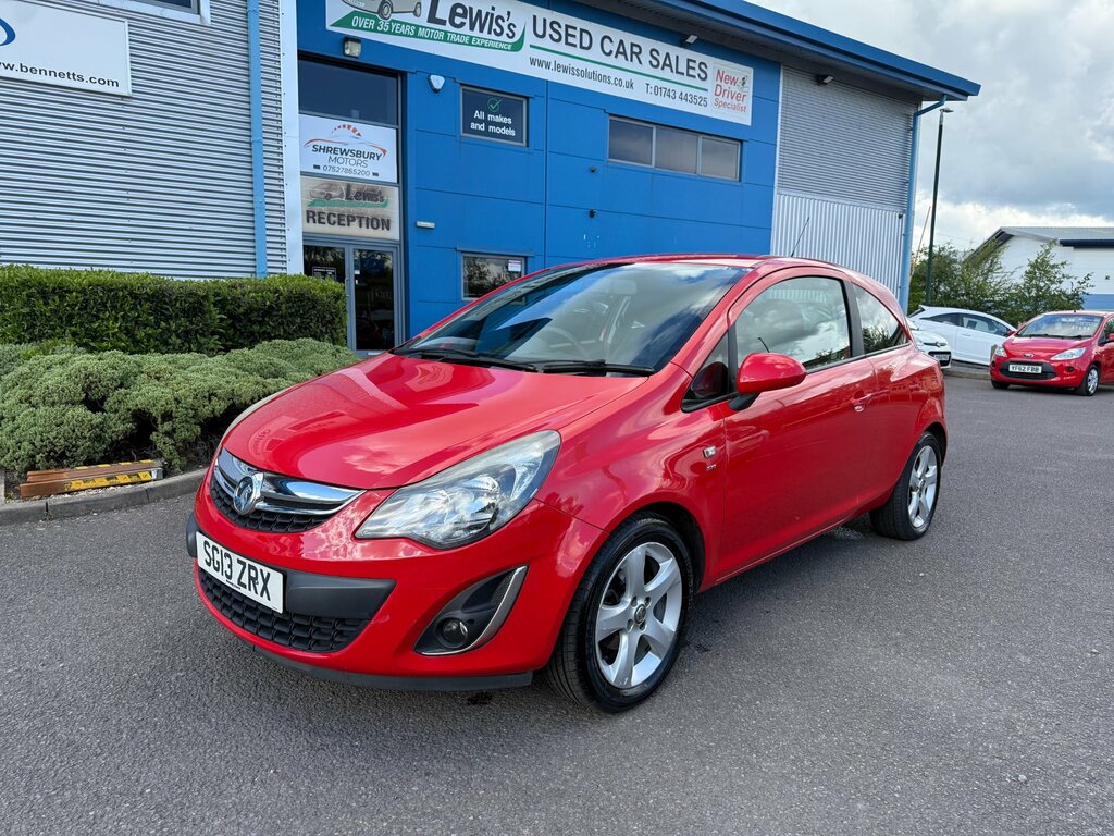 Vauxhall Corsa 1.4 16V Sxi Hatchback Euro 5 10 Red