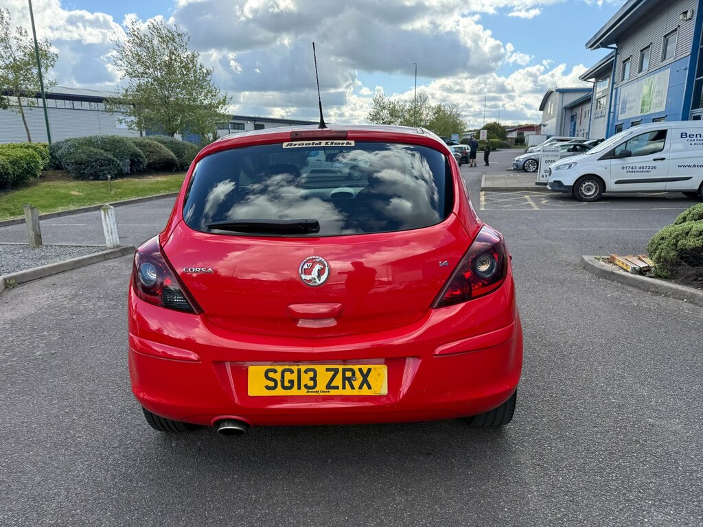 Vauxhall Corsa 1.4 16V Sxi Hatchback Euro 5 10 Red #6