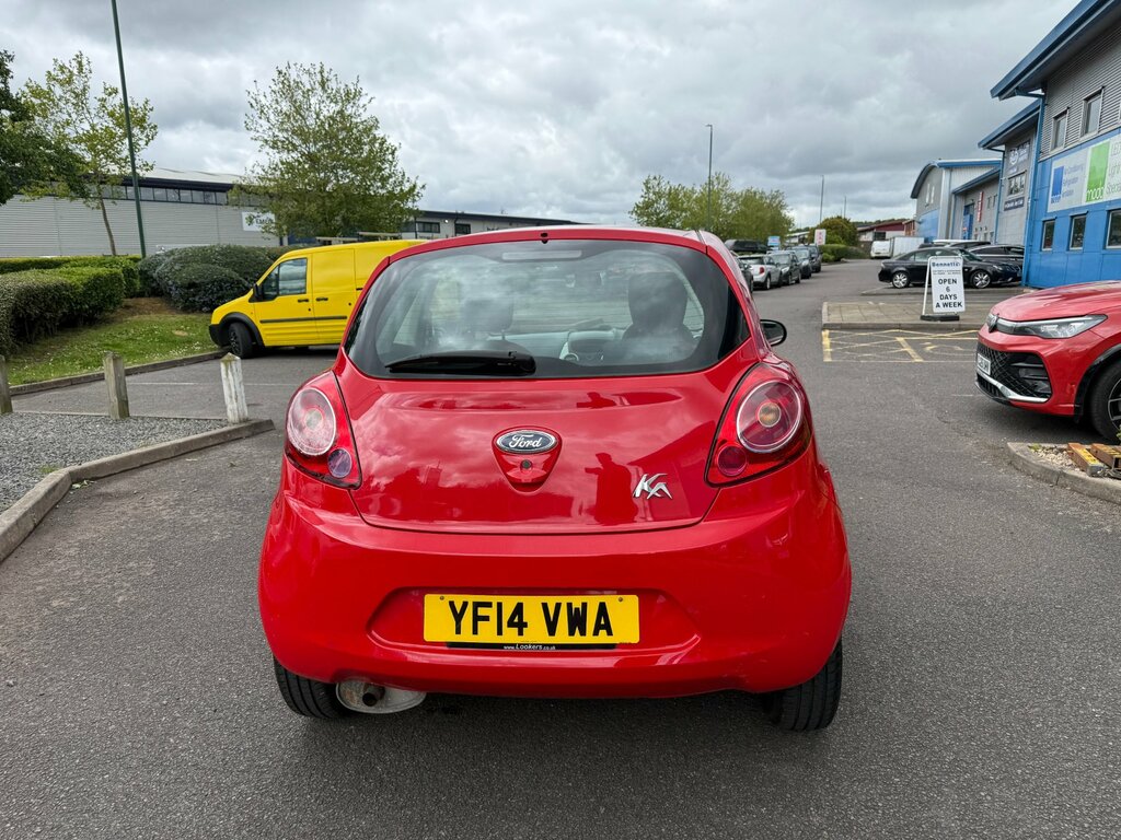 Ford KA 1.2 Edge Hatchback Euro 5 Ss YF14VWA Red #6