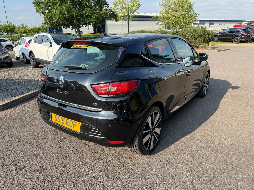 Renault Clio 1.5 Dci Dynamique S Medianav Hatchback SD15EOF Black #4