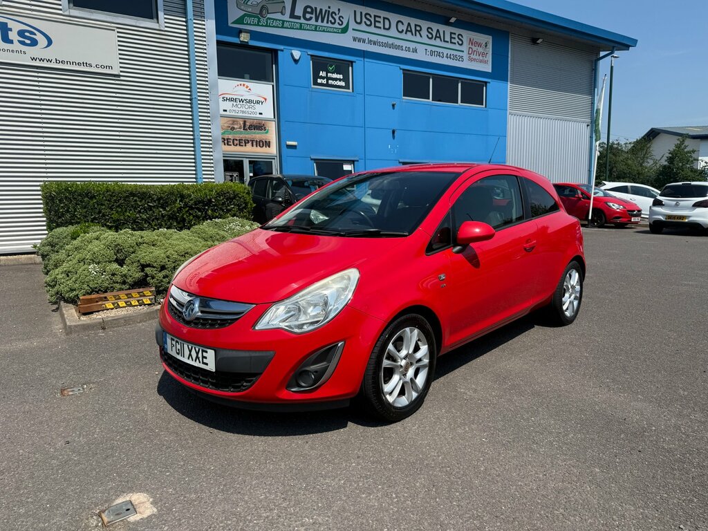 Vauxhall Corsa 1.4 16V Sxi Hatchback Euro 5 A Red