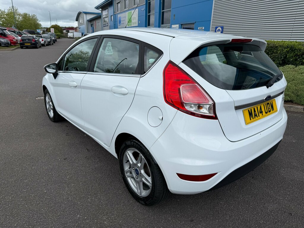 Ford Fiesta 1.25 Zetec Hatchback Euro 5 82 MA14UDW White #6