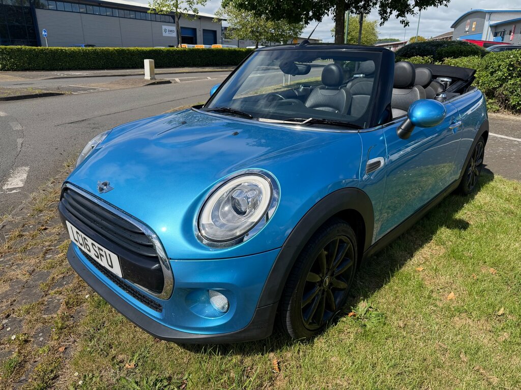 Mini Convertible 1.5 Cooper Convertible Euro 6 S LC16SFU Blue #3
