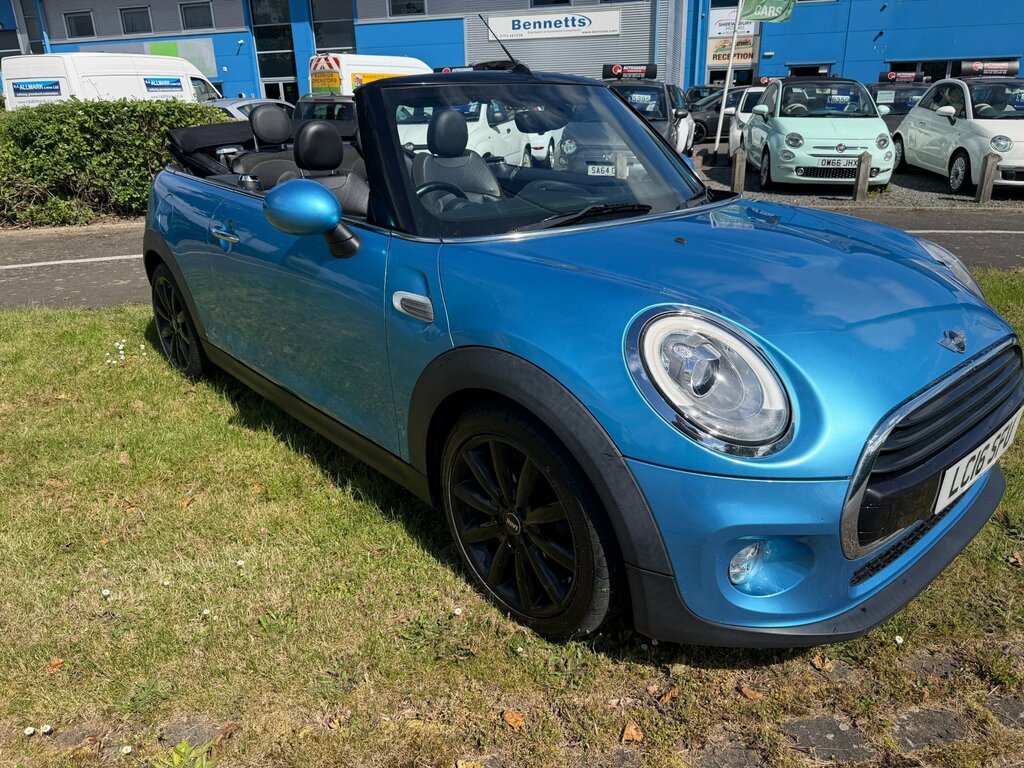 Mini Convertible 1.5 Cooper Convertible Euro 6 S LC16SFU Blue #2