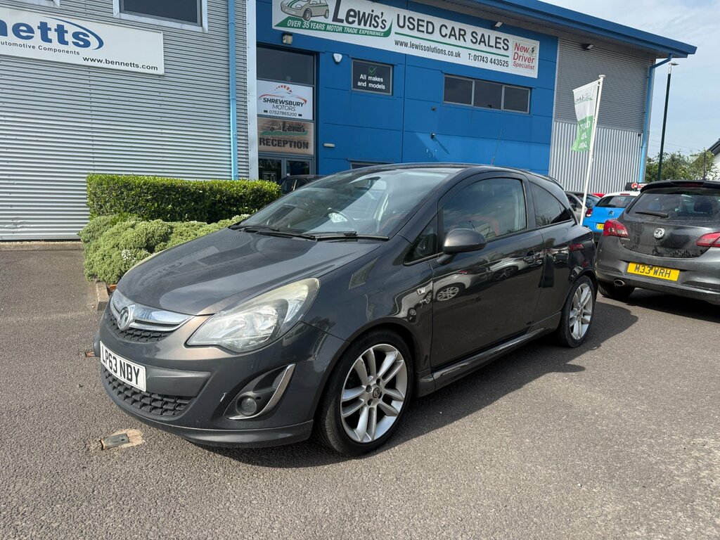 Vauxhall Corsa 1.4 16V Sri Hatchback Euro 5 10 Grey
