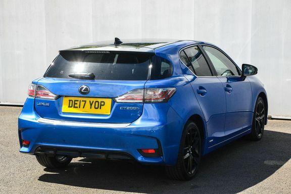Lexus CT Ct200h Sport Plus DE17YOP Blue #6