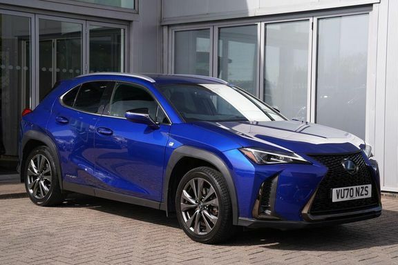 Lexus UX F Sport, Lex Driver Assist Blue
