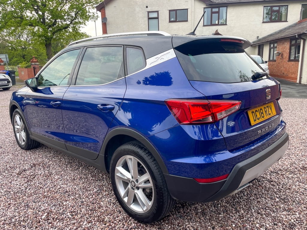 Seat Arona 1.0 Tsi Fr DC18RZY Blue #5