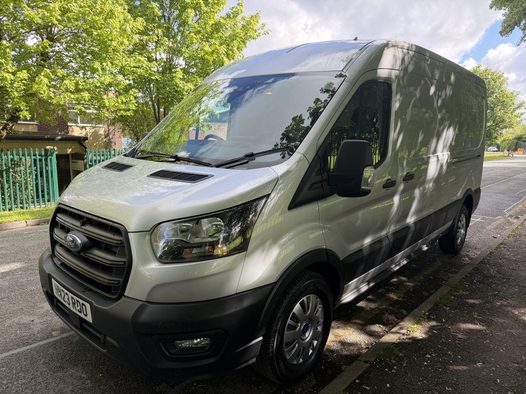 Ford Transit Custom 2.0 350 Trend Pv Ecoblue HN23RDO Silver #3