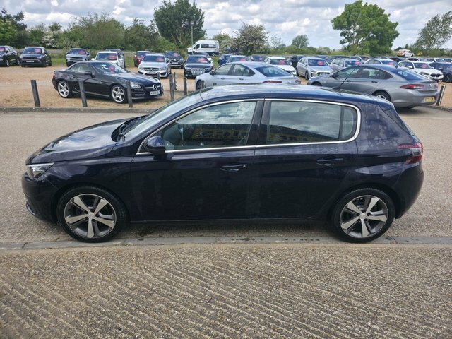 Peugeot 308 Bluehdi Allure Hatchback KV68AUX Blue #5