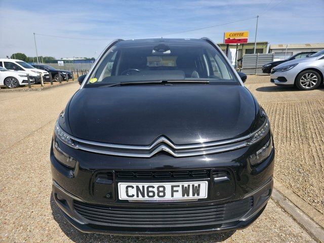 Citroen Grand C4 SpaceTourer Bluehdi Flair Mpv CN68FWW Black #3