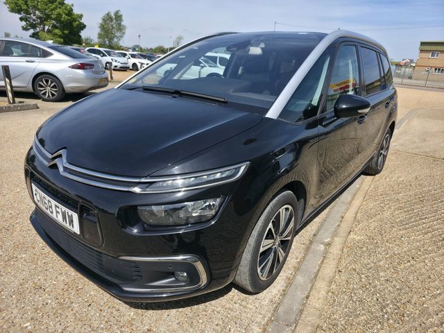 Citroen Grand C4 SpaceTourer Bluehdi Flair Mpv CN68FWW Black #4