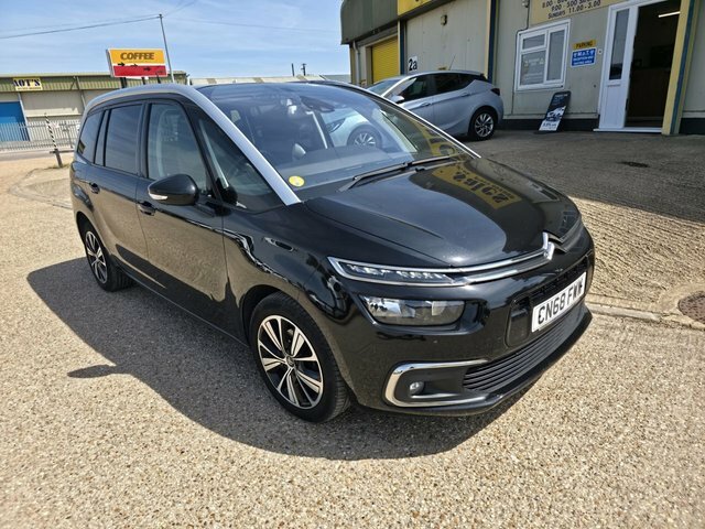 Citroen Grand C4 SpaceTourer Bluehdi Flair Mpv CN68FWW Black #2