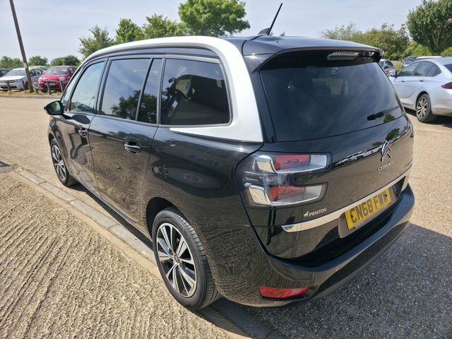 Citroen Grand C4 SpaceTourer Bluehdi Flair Mpv CN68FWW Black #6