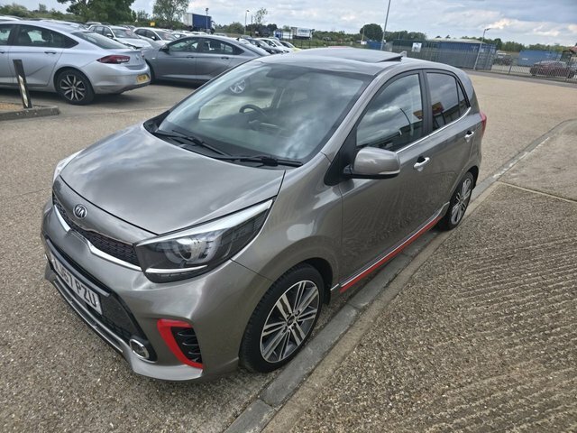Kia Picanto Gt-line S Hatchback AJ67PZU Silver #4